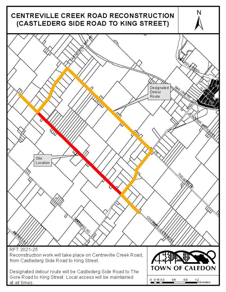 Centreville Creek Road – Road Reconstruction