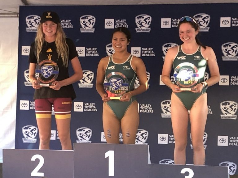 Caledon C3 Kira Gupta-Baltazar wins NCAA Triathlon Title