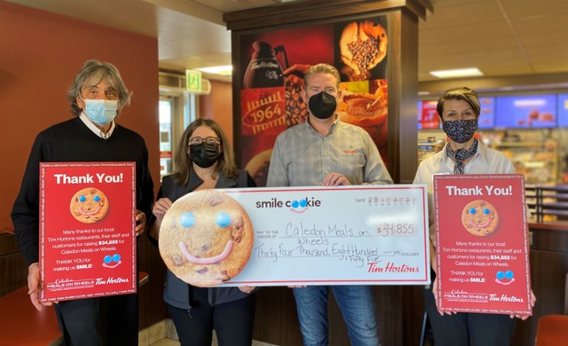 A Record-Breaking Number of Smiles: Local Tim Hortons Restaurants Raise $34,800 for CMOW