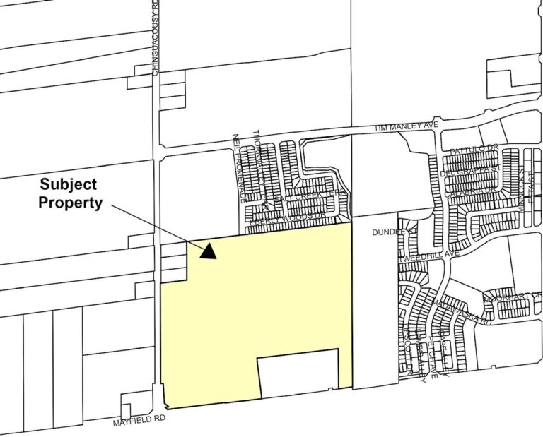 Public Meeting: 551-Unit Subdivision Proposed At 2068 Mayfield Road