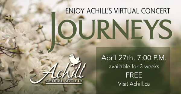 Achill Choral Society: Re-Release of Free Virtual Concert ‘Journeys’