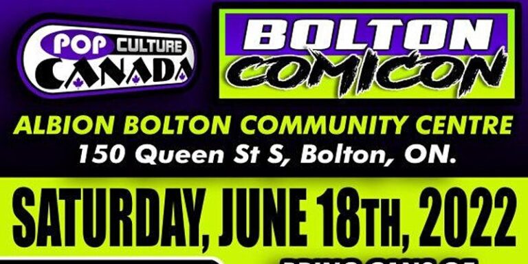 Bolton Comicon This Saturday