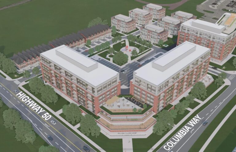 Townhomes and Apartments Proposed for Columbia Way and Hwy 50