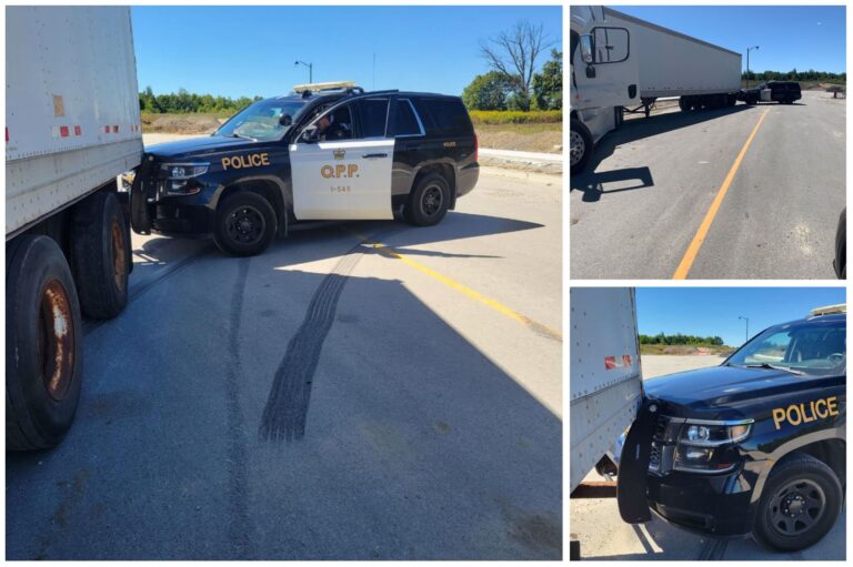 Stolen Commercial Vehicle Recovered by Caledon OPP