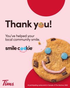 Thank you Smile Cookie