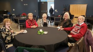 Seniors at table