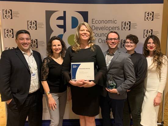 Town’s Economic Development Team’s Efforts Recognized