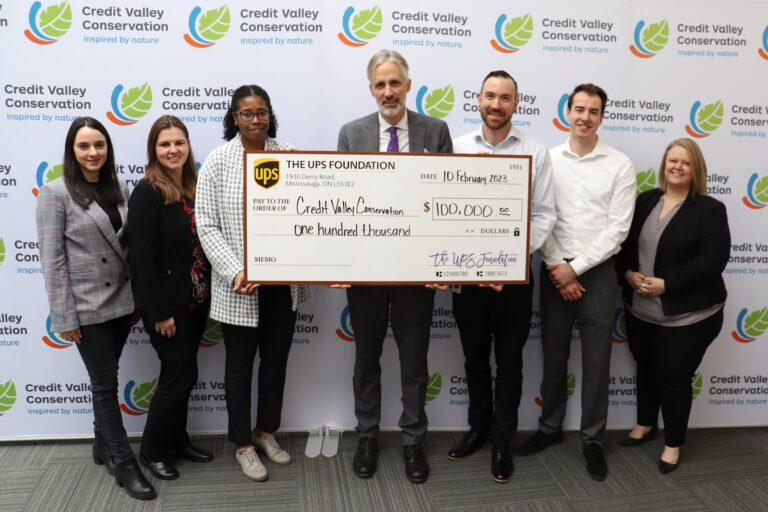 Credit Valley Conservation and UPS Join Forces to Support More Sustainable Communities