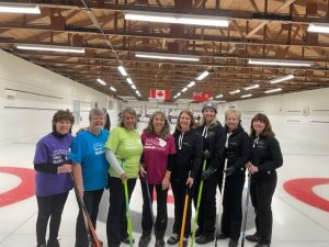 Team Craughwell at first Memory Bonspiel