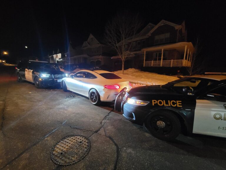 Firearms and Multiple Other Charges Laid on Fleeing Driver