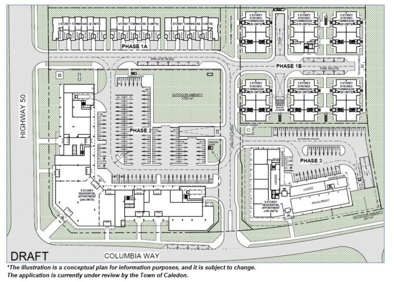 Public Meeting: Apartments, Townhomes at Columbia Way & Hwy 50