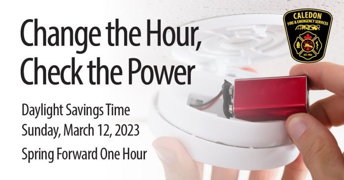 When Clocks Spring Forward, Change Batteries in Smoke and Carbon Monoxide Alarms