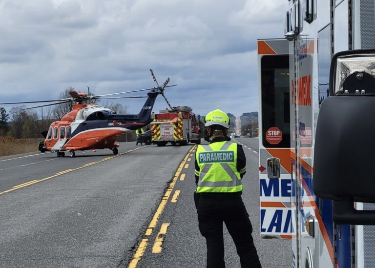Caledon OPP Investigating Serious Three-Vehicle Collision