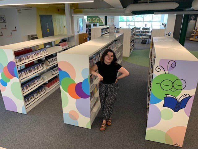 Budding Bolton Artist Brings Bookworm to Life at CPL