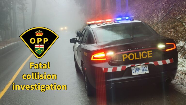 Caledon OPP Investigating Fatal Collision