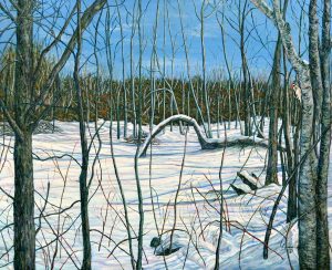 Lynden’s painting Winter Solitude