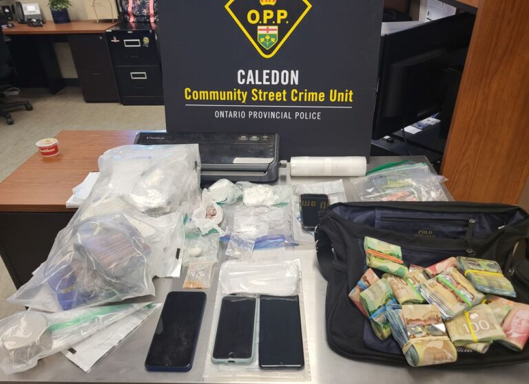 Caledon Community Street Crime Unit Makes Drug Trafficking Arrest