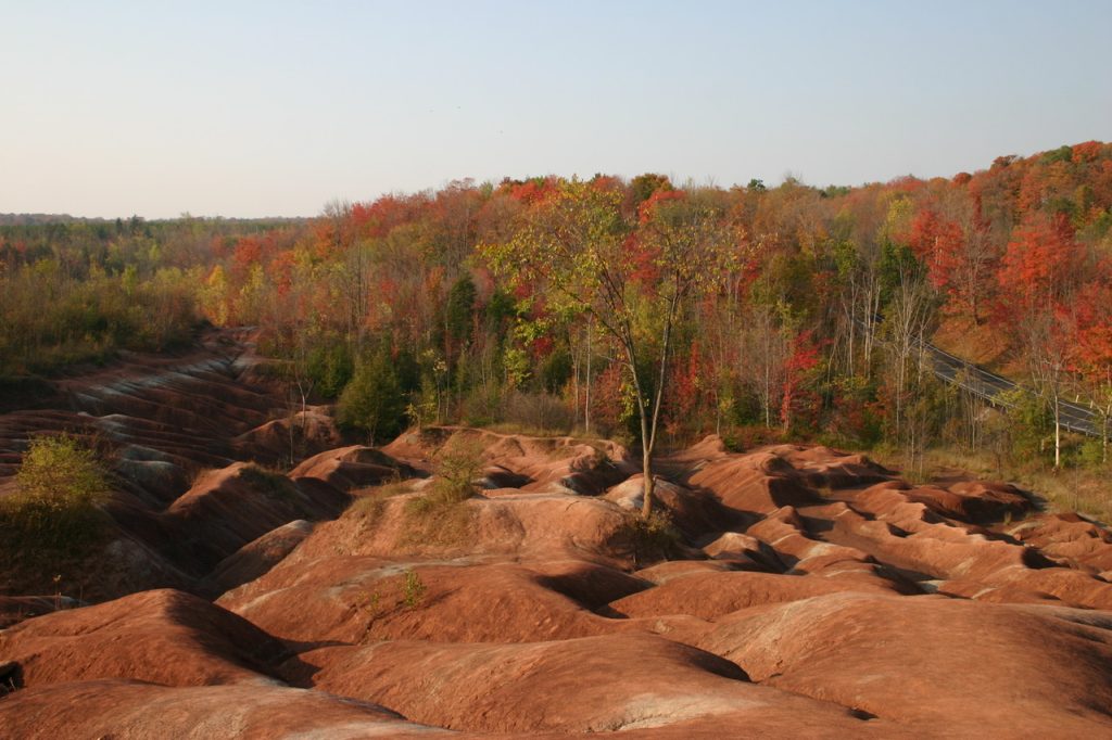 Cheltenham Badlands in Fall