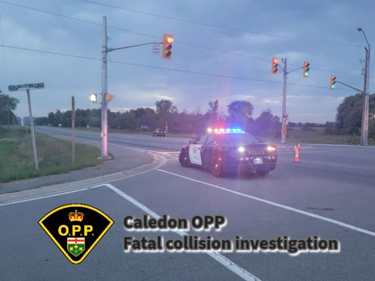 OPP Investigating Fatal Collision Hwy 10