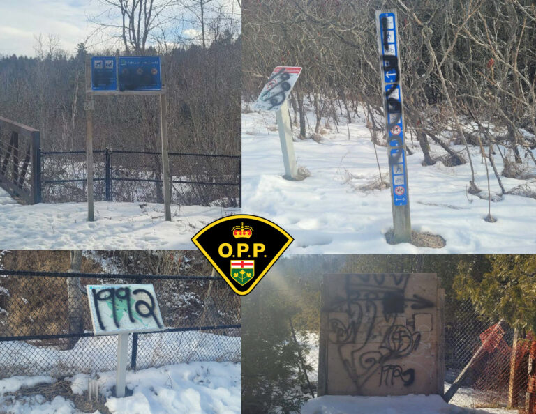 Police investigating vandalism at provincial park