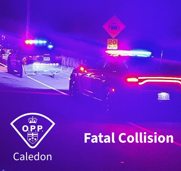 Cyclist succumbs to injuries in Caledon crash