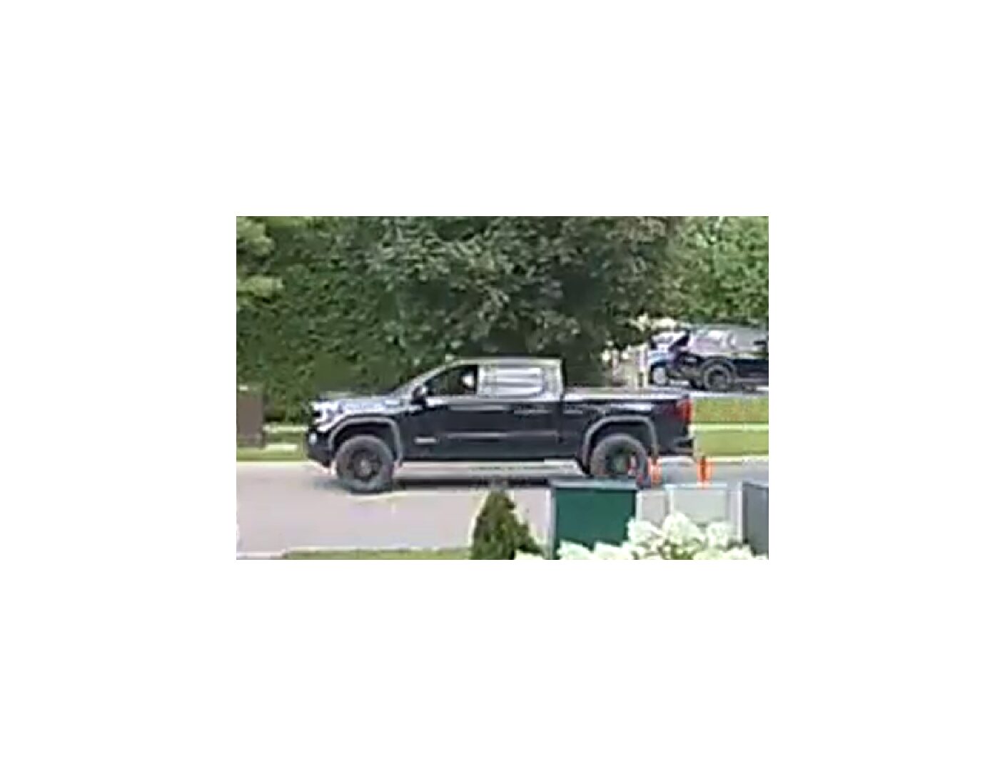 Police release photo of vehicle in connection to an incident
