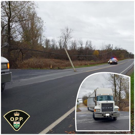 Local truck driver charged after wire incident