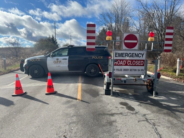 Police investigating collision involving a train in Caledon