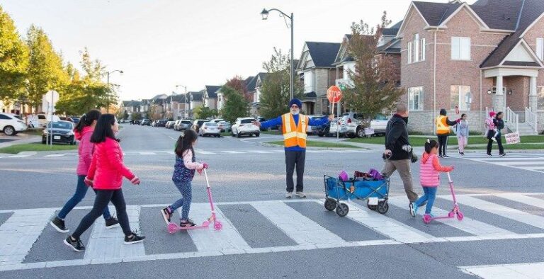 School crossing guards being recognized through art