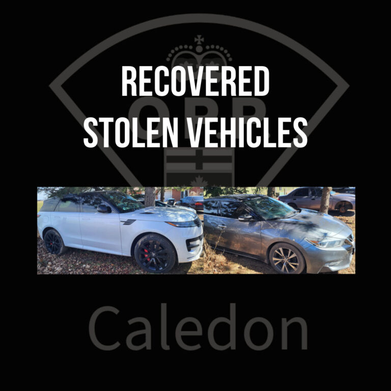 Caledon OPP photo.