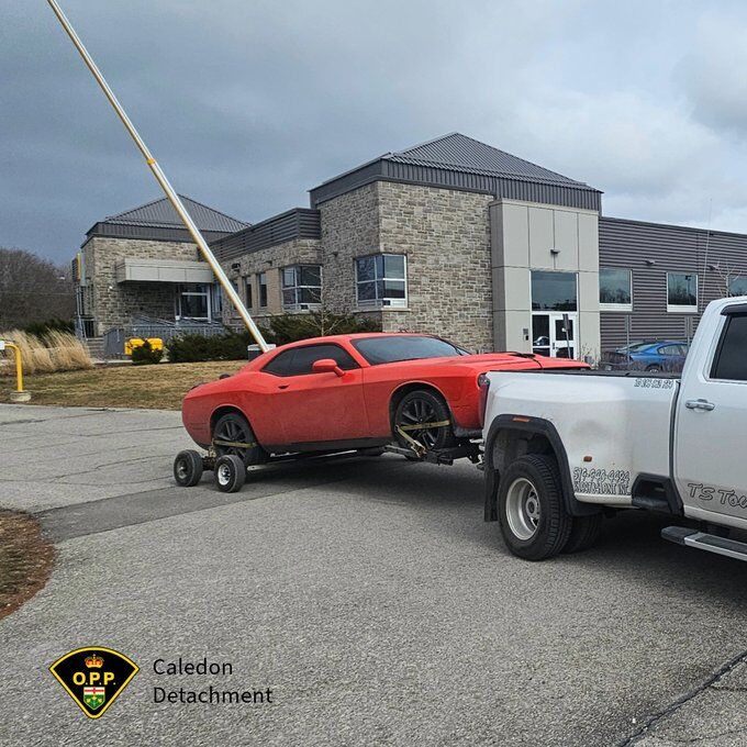 OPP arrest two in connection with stolen vehicle